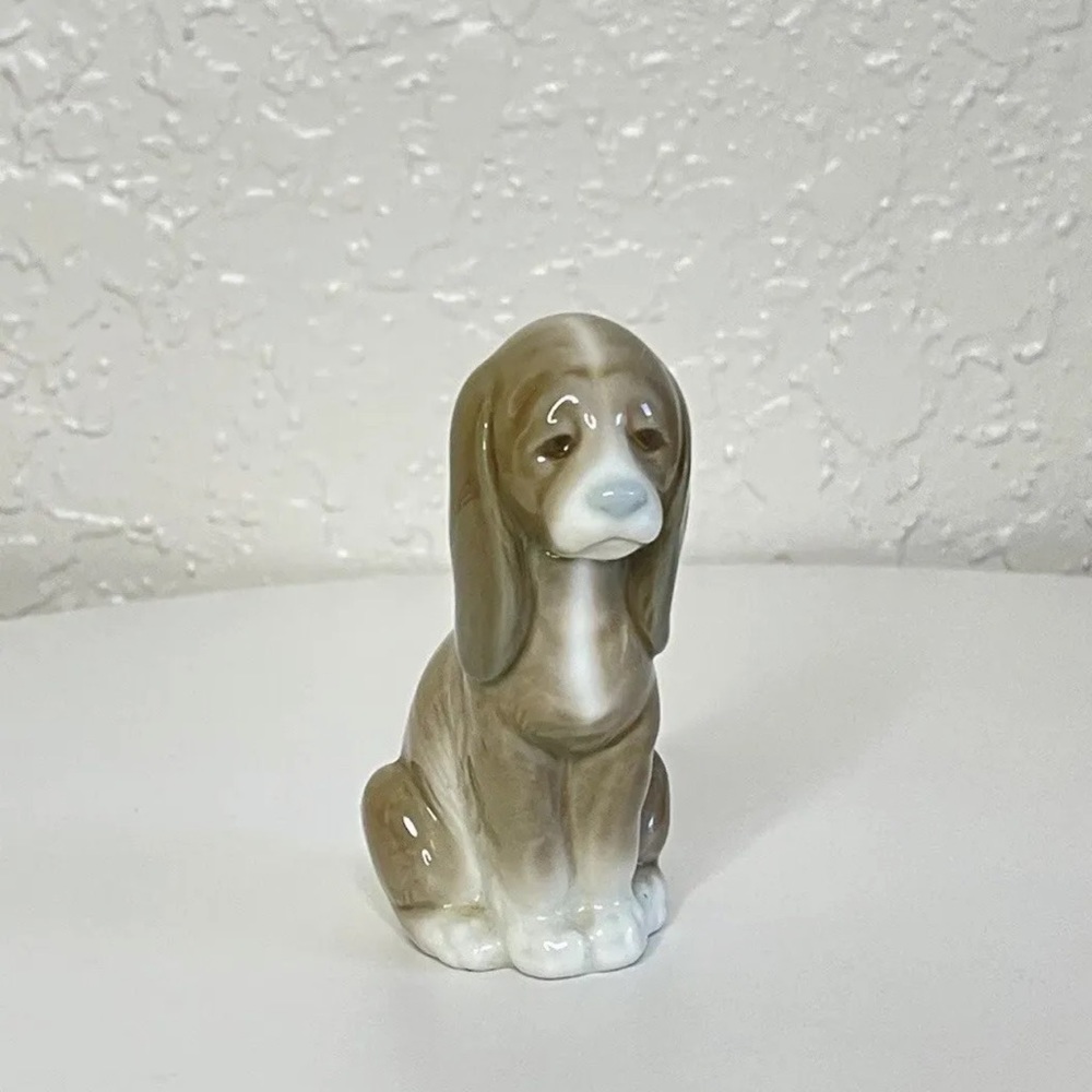 Lladro ‘Good Puppy’ Figurine #1289 Retired Hand Made In Spain